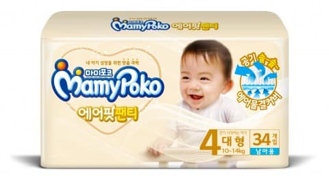 마미포코 리프가닉 기저귀(mamypoko)