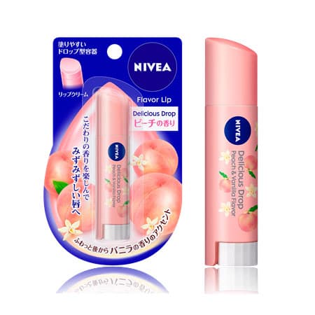 니베아 복숭아 립밤